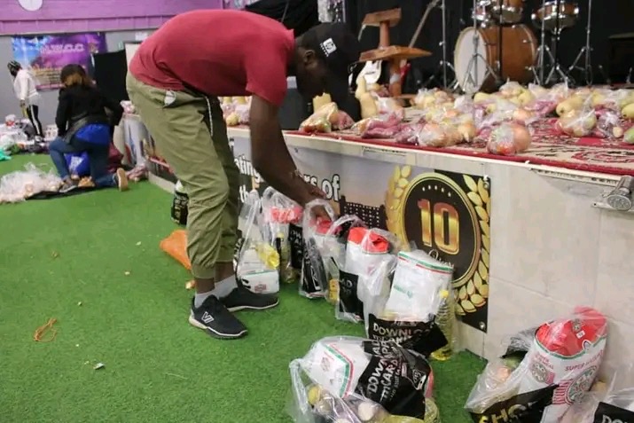 Food support for elderly and disadvantaged people in Johannesburg, South Africa